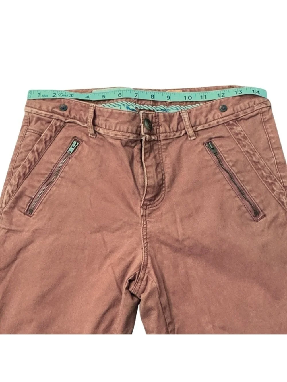 Pilcro and the Letterpress Anthropologie Brown Riding Pants Velvet Women’s 6